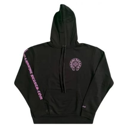 Chrome Hearts Black and Pink Hoodie​