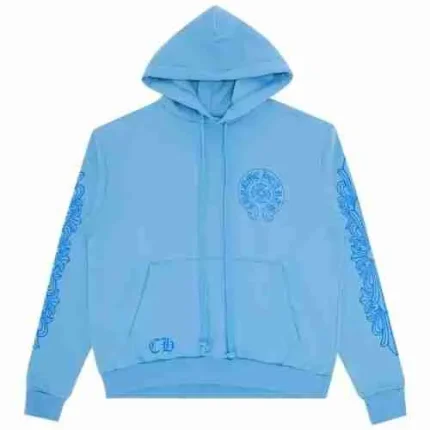 Chrome Hearts Blue Hoodie