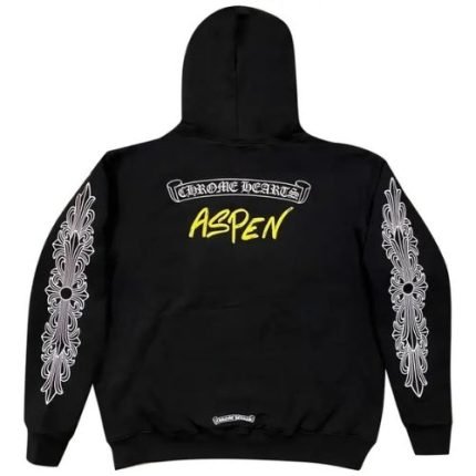 Chrome Hearts Aspen​ Hoodie Black